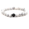 FORUBUS FORUBUS 2Pcs Lava Rock Beaded Bracelet Set C Essential