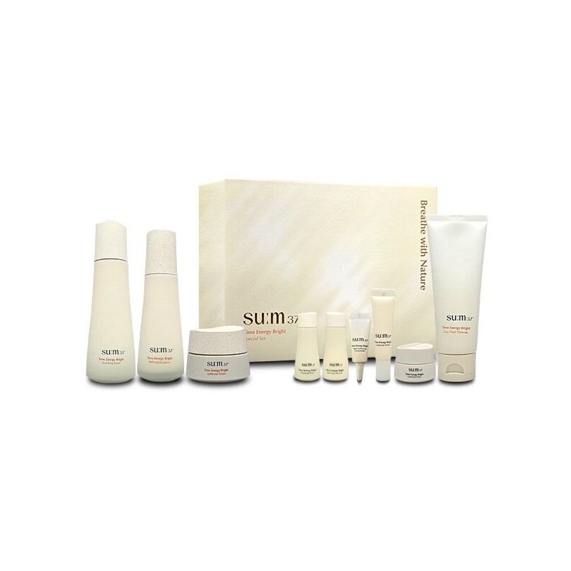 Breath 37 Time Energy Bright 3-piece gift set / 숨37