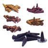Incense Cones Gift Pack Set Sticks Total,Red Rose,Super Sandal,Patchouli,White Musk,Meditation,Lavender