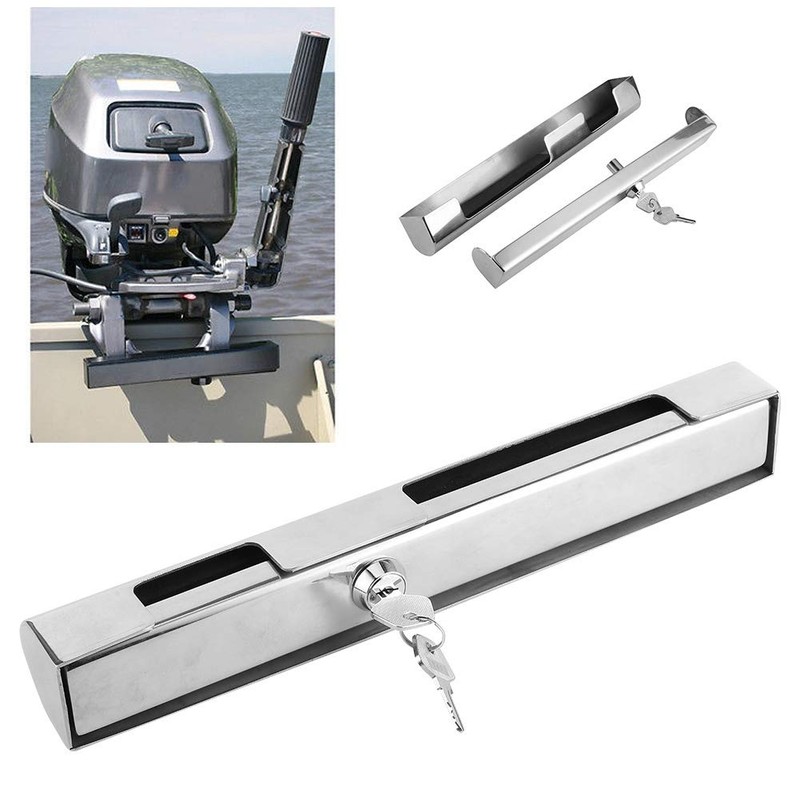 KIMISS Outboard Motor Lock, Marine Outboard Motor Engine Lock with