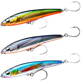 TABKSOLA Long Cast Sea Fishing Lure 12cm/50g Long Cast Pencil Lure Artificial Bait Sinking Sea Fishing Lure