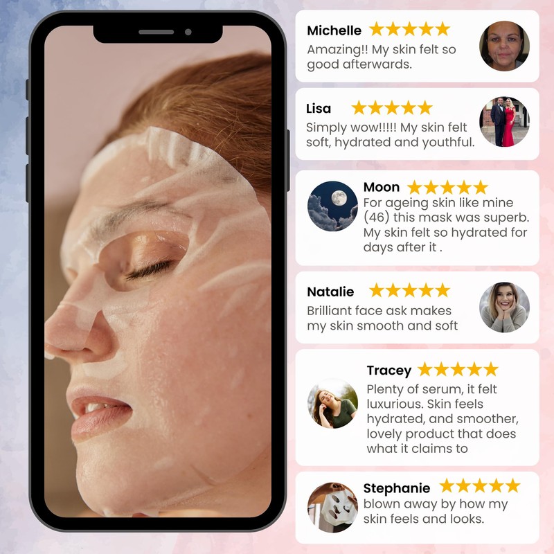Love Mushroom Beauty Face Mask | Luxury Collagen Truffle Sheet