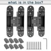 RONESS Concealed Hinge, Invisible Hinge, Hidden Door Hinge, Butt Hinge,