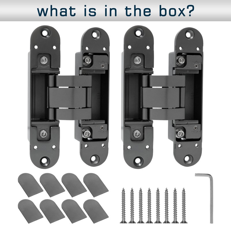 RONESS Concealed Hinge, Invisible Hinge, Hidden Door Hinge, Butt Hinge,
