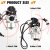 Carburetor for Predator 3500 Watts Inverter Generator 63584/Honda EU3000i Generator