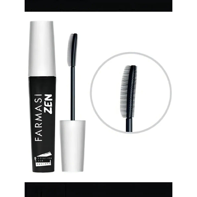 Mascara De Pestañas Zen Extension Lash Farmasi Color Negro