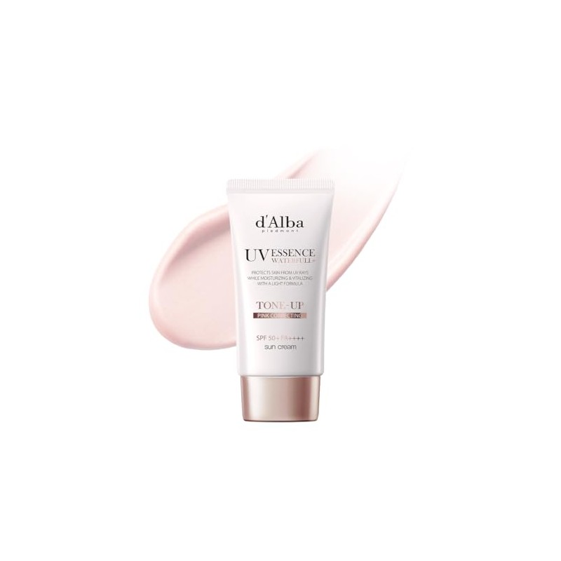 D'ALBA Waterfull Tone-Up Sunscreen SPF50+ con Trufa Blanca y Centella