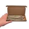 (Pack of 10 pcs) Galvanized Steel 8.0 x 140 mm