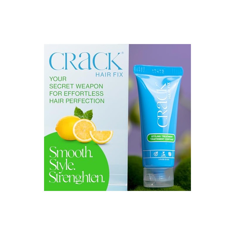 Bundle - 2 Items : Crack Original Styling Treatment, 2.5
