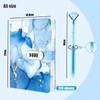 Koogel Diary with Lock, A5 PU Leather Journal with Lock