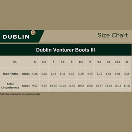 Dublin Venturer Rs Boots III, Brown, Ladies 9.5