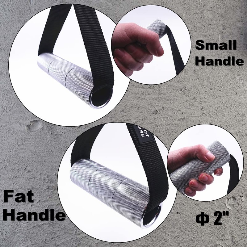 J Bryant Thick Gym Handles 2" Strong Grips Non Slip