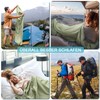 LSTRAGY Cabin Sleeping Bag, 2-in-1 Microfibre Sleeping Bag with Full