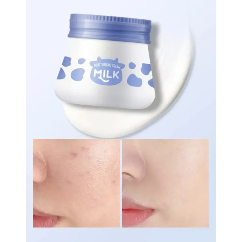 Crema facial hidratante profunda con ácido hialurónico