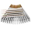 Otoolling 50 Pcs 7'' Gutter Screws with Square Metal Ferrule