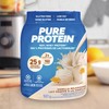 Pure Protein Whey Powder - High Protein (25 g/scoop), Low