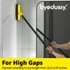 Grout Brush with Long Adjustable Handle - Telescopic, Rotation Tile