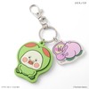 Kobito Zukan Rubber Keychain with Charm Sumo Mono Uchi