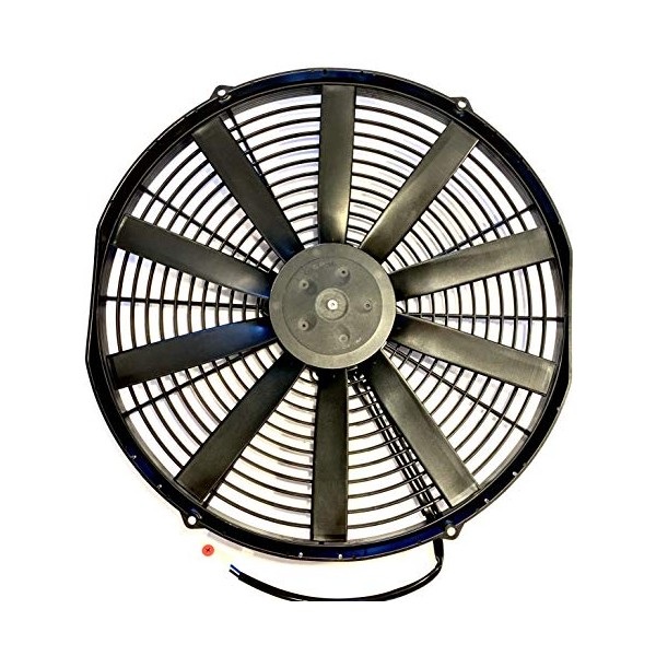 SPAL 30100401 16" Pusher Fan 12 Volt Low Profile Straight