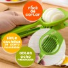 Veleka Rebanador Cortador De Huevo, Frutas Y Verduras 0-012