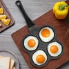 4-Cup Non-Stick Aluminum Egg Pan – BPA-Free Coating for Healthy