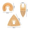COZERI Multitool Tool Saw Blades, Pack of 4 Multifunctional Tool