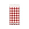 Red Gingham Rectangular Table Cover - 54" x 84" (1
