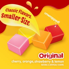 STARBURST Original Minis Fruit Chews Candy, 8-Ounce Grab N Go Size Resealable Bag (Pack of 8)