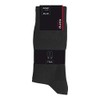 LENZ 7 x Black Numbered Work Socks Size 9-11 (236016)