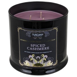 Tuscany Candle Homme + Heritage Scented Candle, Spiced Cashmere, 15 oz