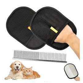 Fellmagnet,Generisch Fellmagnet Handschuh,Handhaarentfernungshandschuh Für Haustiere,Wiederverwendbarer Pet Grooming Gloves Für Haustier Glattes und Gesundes Fell, Für Kleidung, Sofas, Bettlaken
