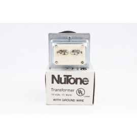 NUTONE 101-T 10W 16V LOW VOLTAGE TRANSFORMER WITH GROUND WIRE