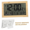 NOLITOY 1Pc Large Display Digital Hanging Calendar Clock Wall Mounted