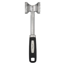 Jim Beam Heavy Duty Construction Meat Tenderizer with Soft Grip Handle, Medium.
