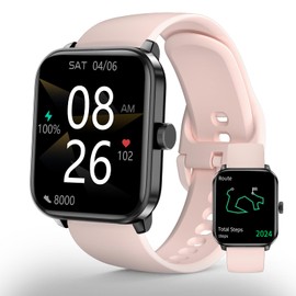 Smart Watch for Women(Answer/Make Call), 2025 New Smartwatch 1.83" HD Fitness Watch with GPS Built-in, 100+ Sport Modes, Heart Rate SpO2 Sleep Monitor, IP68 Waterproof Activity Tracker for Android iOS