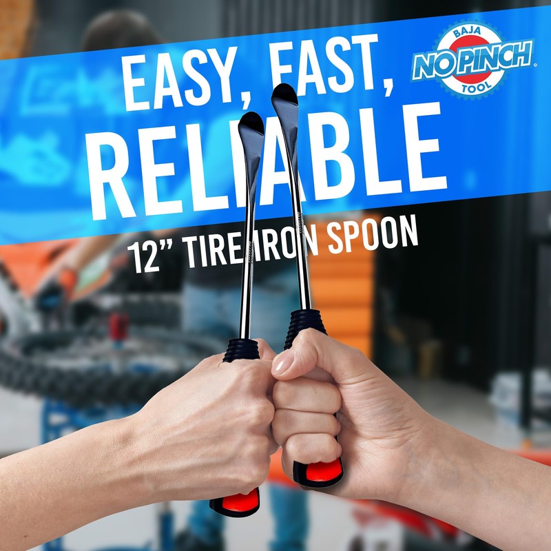 12 inch Tire Iron Spoon | Lever Tool Kit |