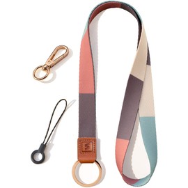 SENLLY Neck Lanyard Strap for Keys, Original Pattern Design ID Badge and Keychain Holder