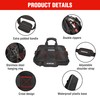 WORKPRO 16-inch Close Top Wide Mouth Tool Storage Bag with