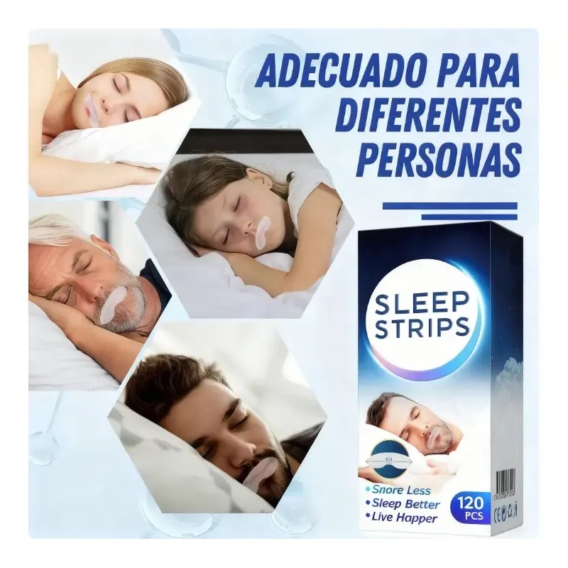 240pcsparche Bucal Para Dormir, Mejorar Respiracion, Reduzca La Sequedad Bucal,