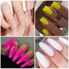 MTSSII 13Pcs Poly Extension Gel Nail Kit 6 Colors Neon