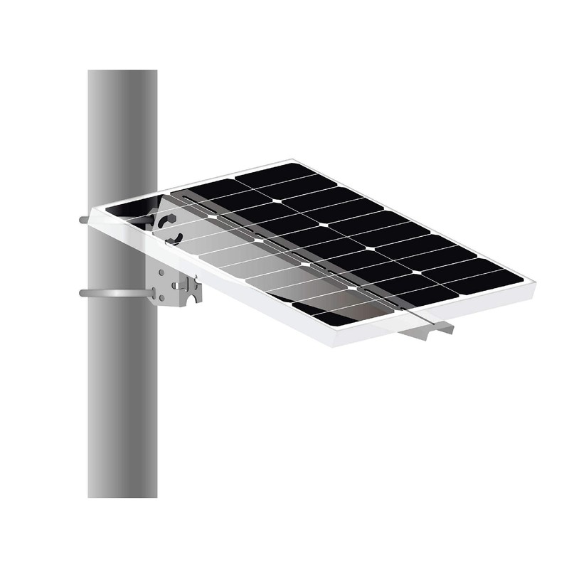Newpowa Universal Solar Panel Mounting Bracket Single Arm Pole, Wall