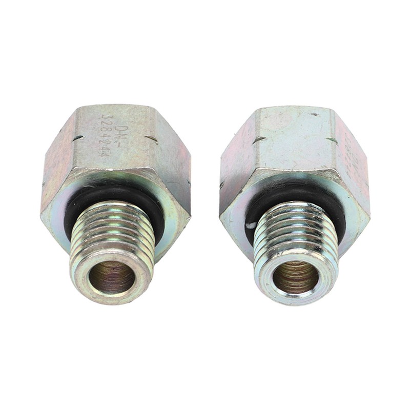 2 Pcs Turbo Oil Feed Line Connector Joint Turbine Supply