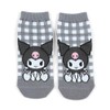Sanrio 954519 Kuromi Character Socks Size: 9.1 - 9.8 inches