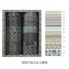 Songdao 12 Rolls Exotic Charm Washi Tape Set Floral Arts