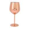 Wine Goblet Stainless Steel Beautiful Elegant Metal Champagne Goblet for