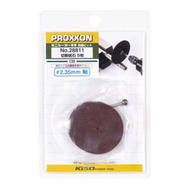 PROXXON No. 28811 Cutting Wheel 5 Pieces with Shaft [Whetstone Diameter 1.5 inches (38 mm), Thickness 0.03 inch (0.7 mm), Shaft Diameter 0.09 inch (2.35 mm)