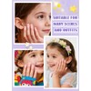 EBANKU 156 uñas postizas francesas para niñas, cobertura completa.