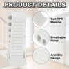 PATIKIL Rubber Door Stoppers for Bottom of Door, 4 Pack