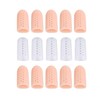 Toe rubber protection net flip-flop pad 1+1 cast protector big toe separation foot spread thimble Skin S 1+1 2ea
