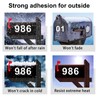Mailbox Numbers for Outside, 50 Pcs Reflective Number Stickers with